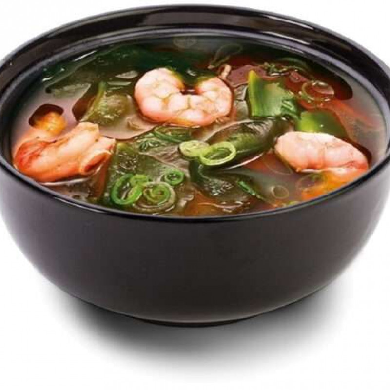 Мисо с креветкой